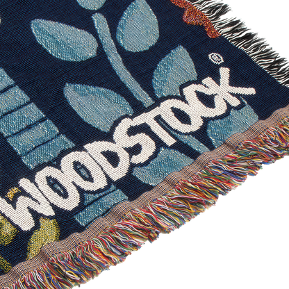 Woodstock Garden Throw Blanket