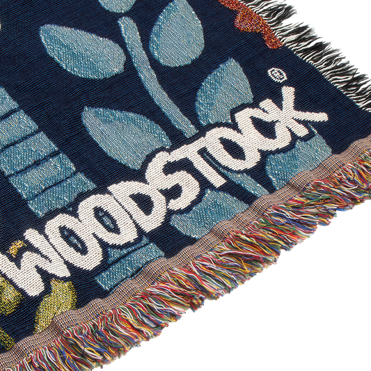 Woodstock Garden Throw Blanket