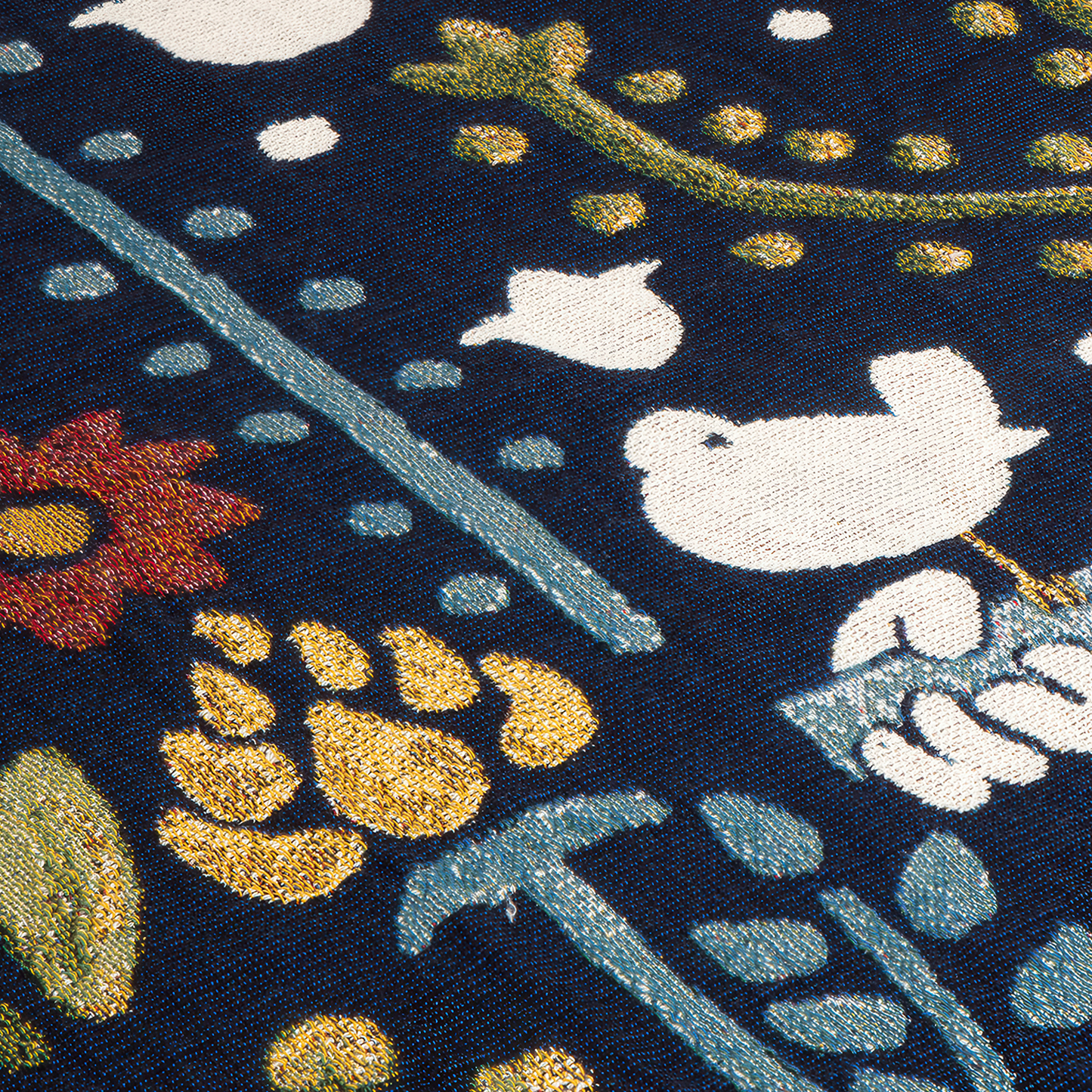 Woodstock Garden Throw Blanket
