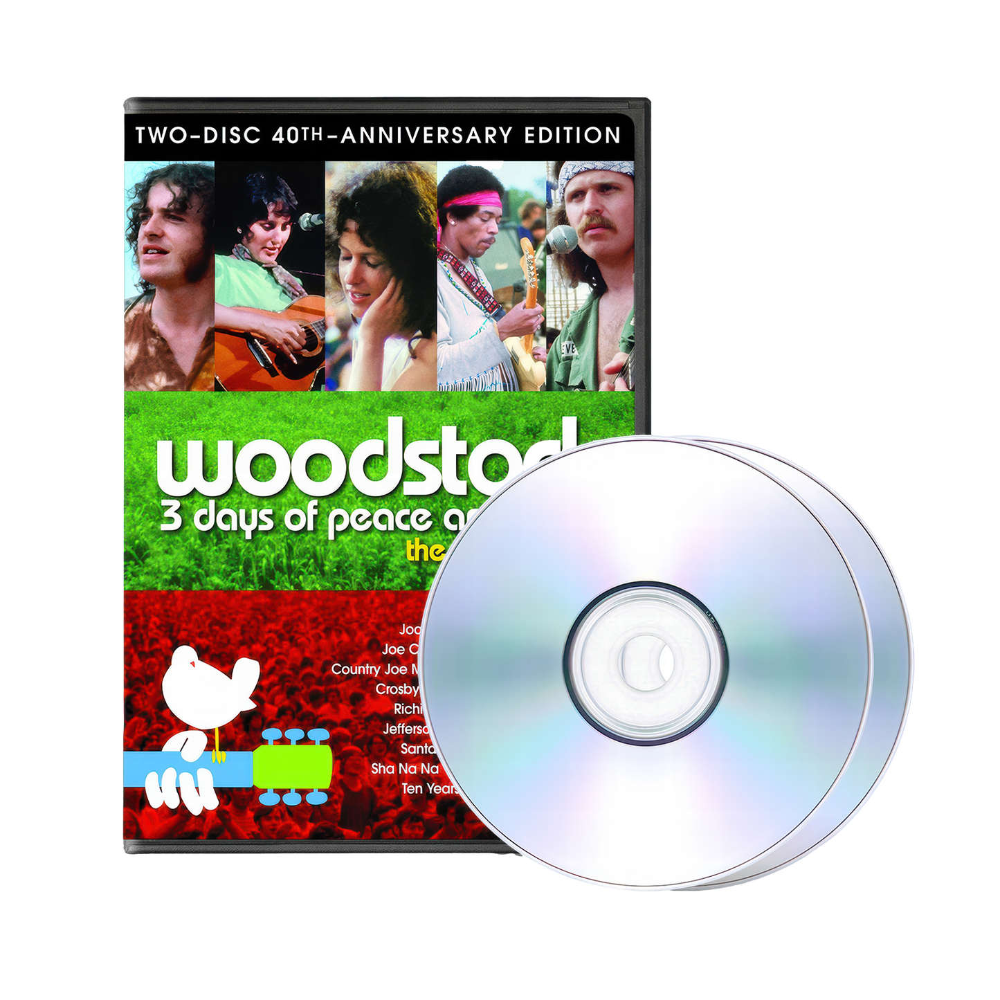 Woodstock:  3 Days Of Peace & Music 40th Anniversary Edition Director's Cut DVD