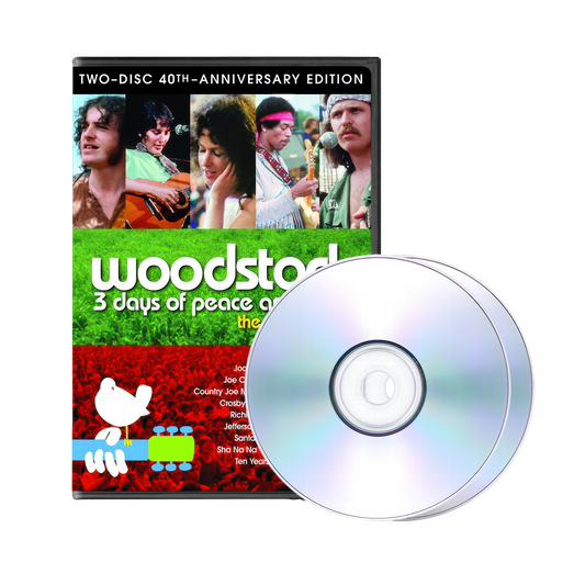 Woodstock:  3 Days Of Peace & Music 40th Anniversary Edition Director's Cut DVD