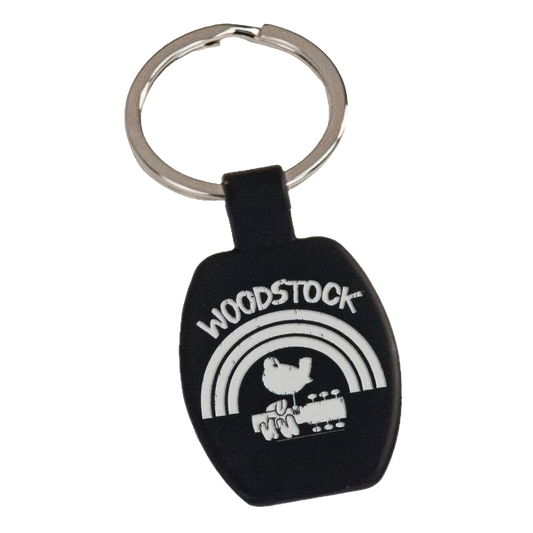 Rainbow Logo Engraved Keychain