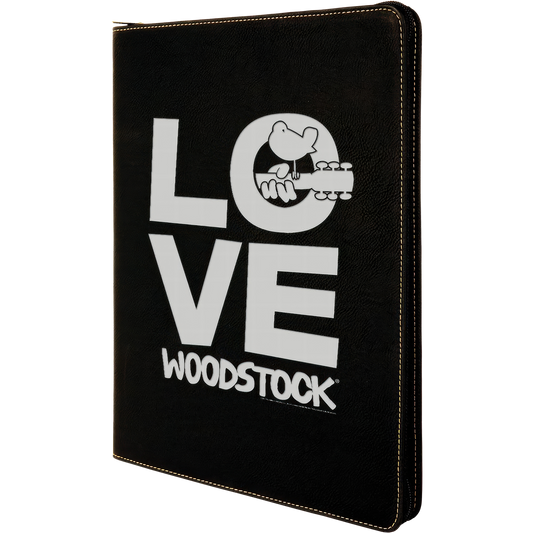 Love Leather Laser Engraved Portfolio