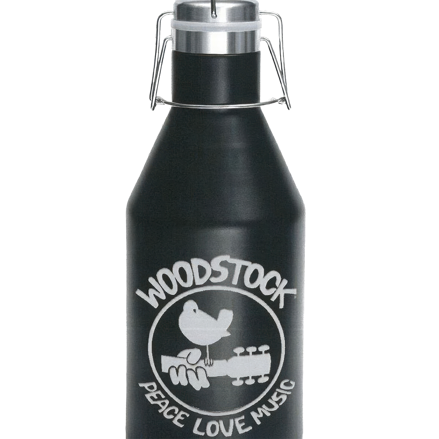 Peace, Love, Music 64 oz. Laser Engraved Beer Growler