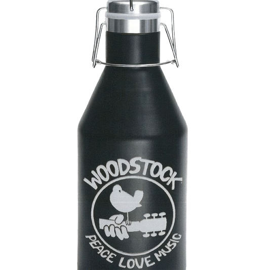 Peace, Love, Music 64 oz. Laser Engraved Beer Growler