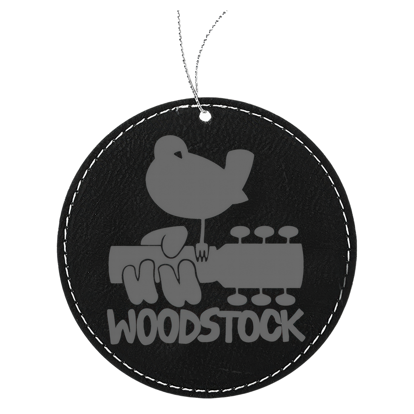 Dove & Guitar Holiday Ornament