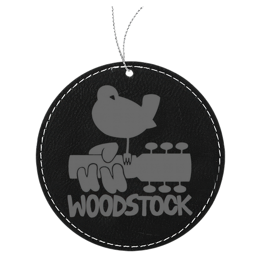 Dove & Guitar Holiday Ornament
