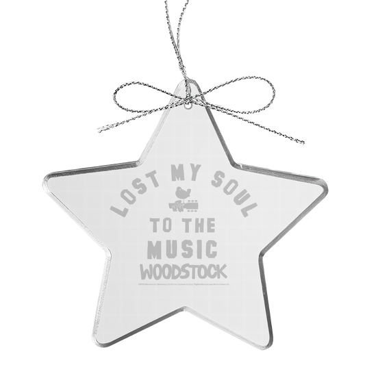Soul Star Laser-Etched Glass Ornament