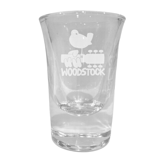 Dove Logo Laser Engraved Shot Glass