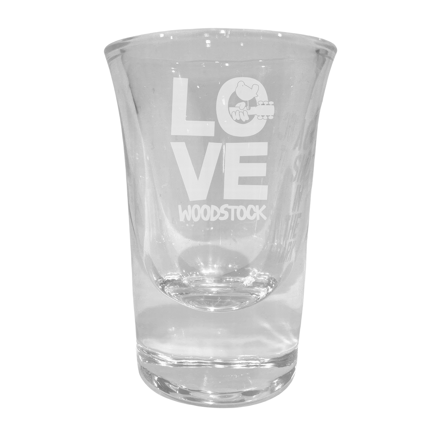 Love Laser Engraved Shot Glass