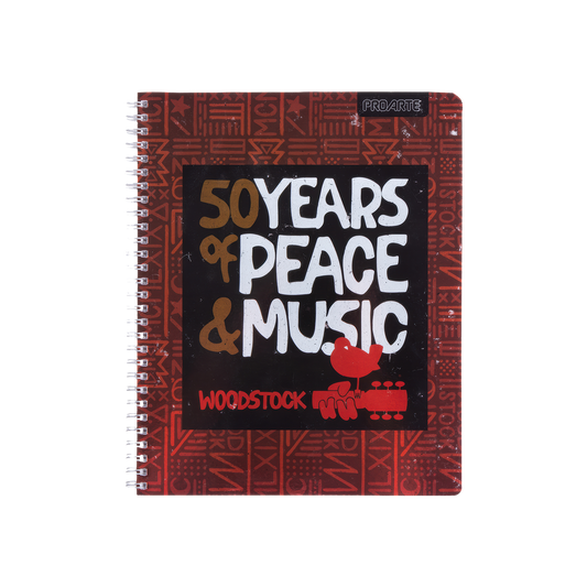 Woodstock 50 Years Notebook