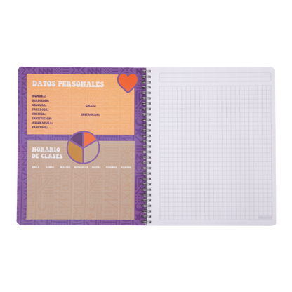 Woodstock Floral Peace Sign Notebook