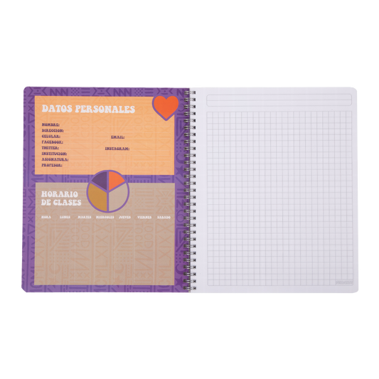 Woodstock Floral Peace Sign Notebook