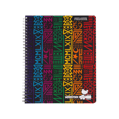 Woodstock Vertical Rainbow Notebook