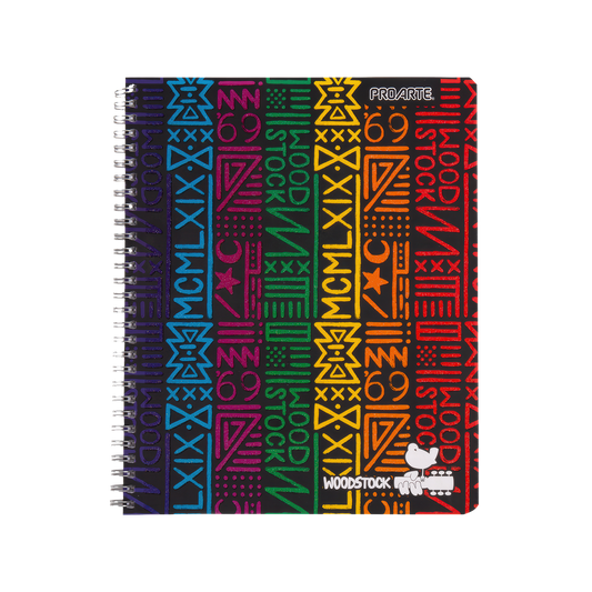 Woodstock Vertical Rainbow Notebook