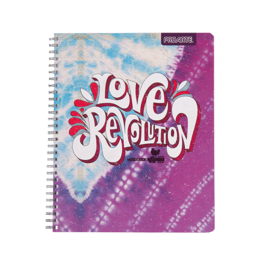 Woodstock Love Revolution Notebook