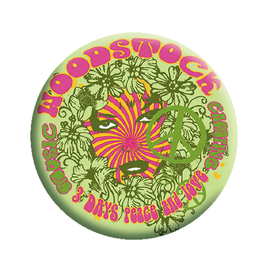 Woodstock Green 1.25" Button