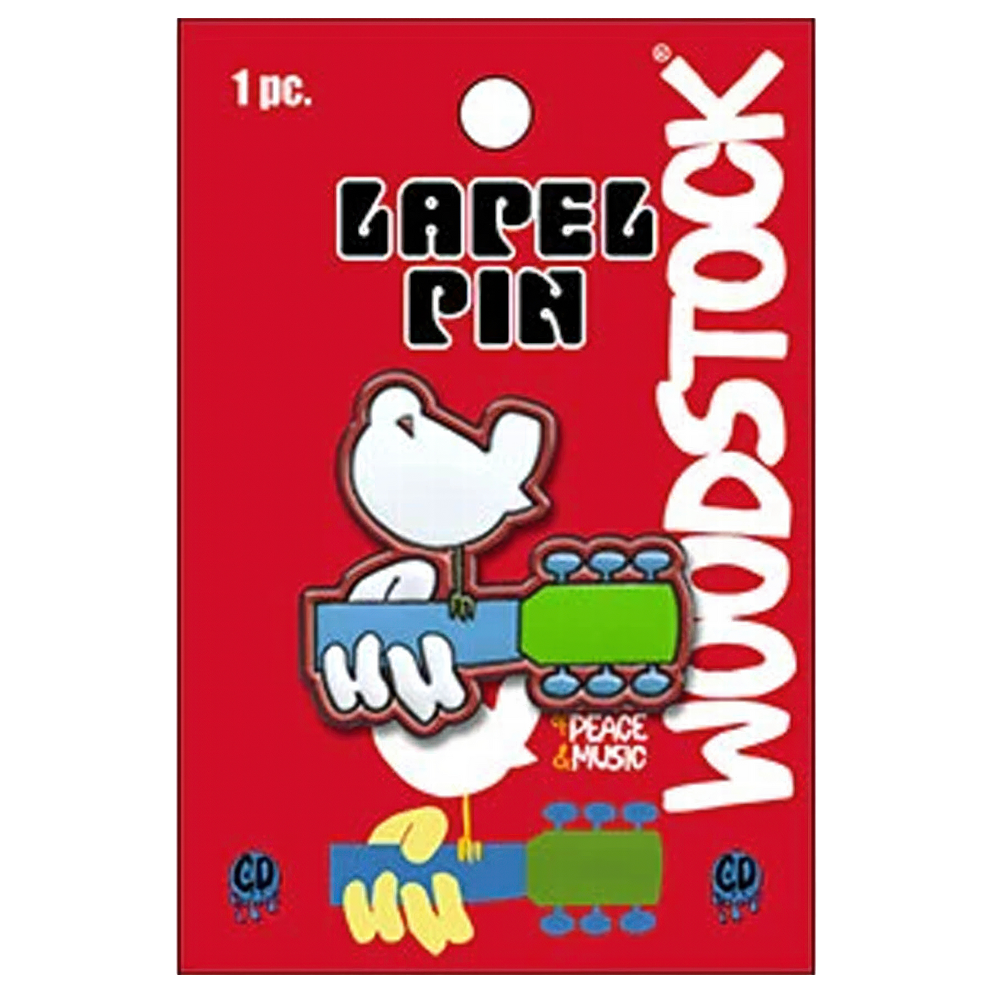 Woodstock Logo 1.25" Lapel Pin