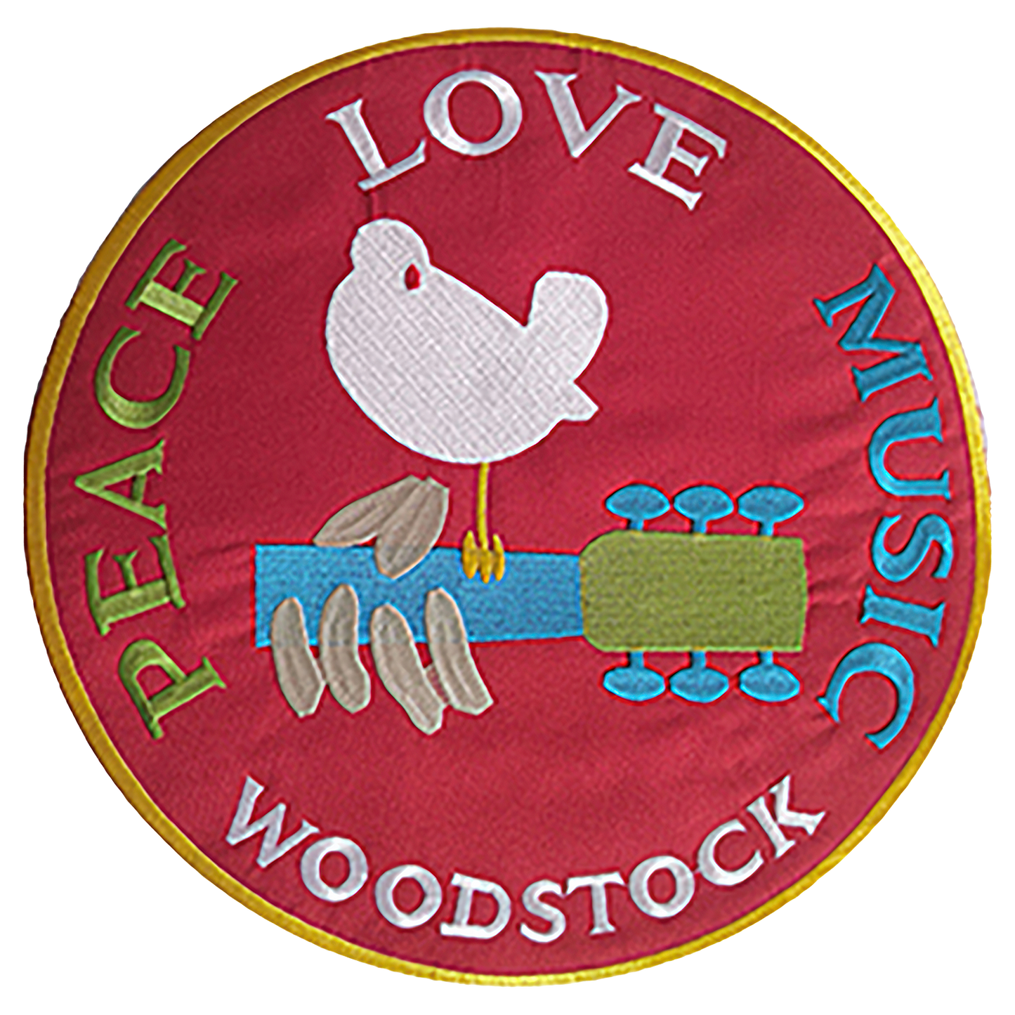 Woodstock Logo 9" Oversized Patch