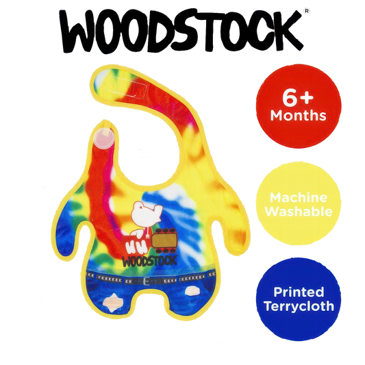 Woodstock Baby Bib