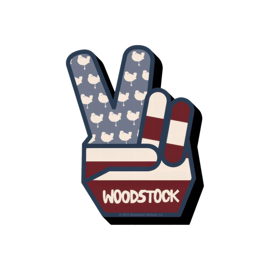 Woodstock Peace Funky Chunky Magnet