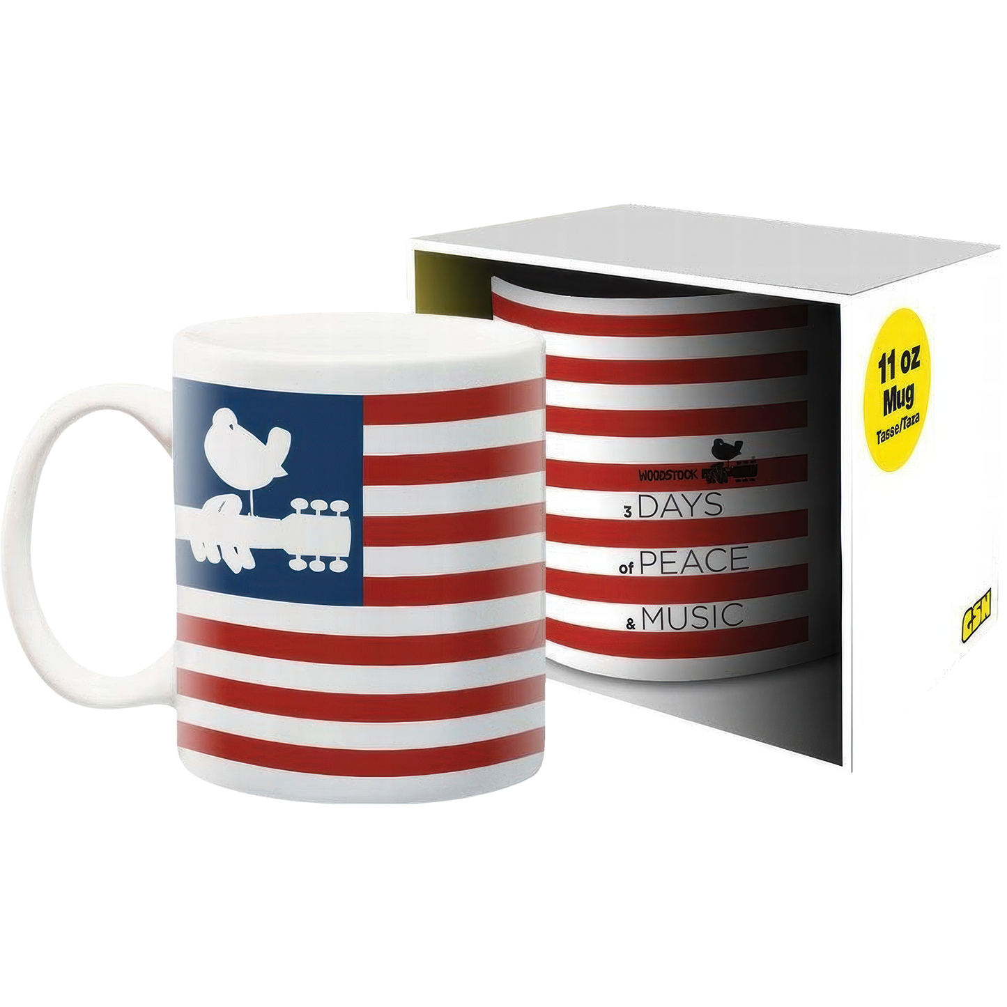 Woodstock Flag 11oz Boxed Mug