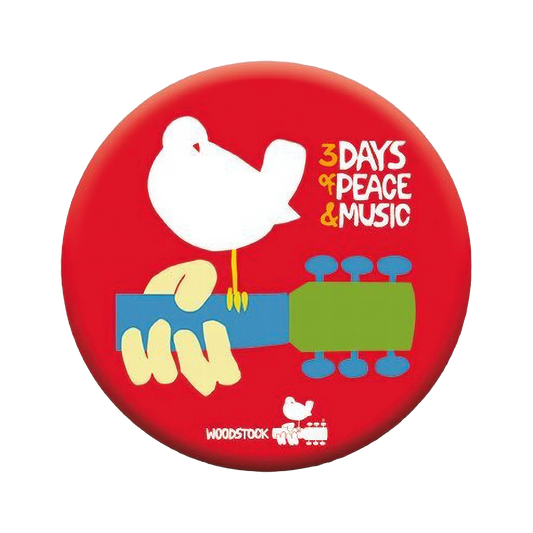 Woodstock Logo 1.25" Rd Button