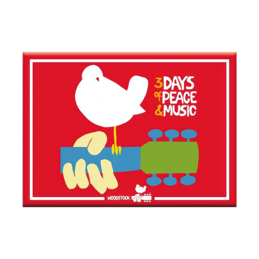 Woodstock Logo 2.5" x 3.5" Flat Magnet