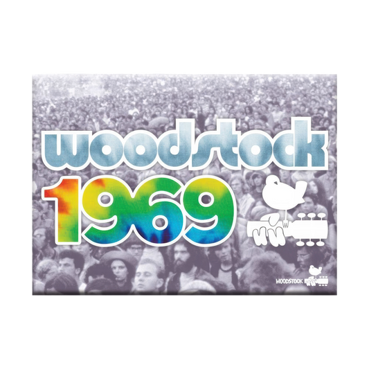 Woodstock Crowd 2.5" x 3.5" Flat Magnet