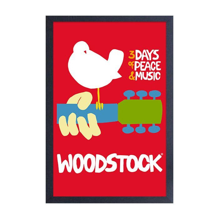 Woodstock - Poster 11x17 Framed Print
