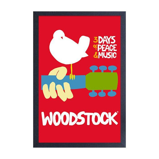 Woodstock - Poster 11x17 Framed Print