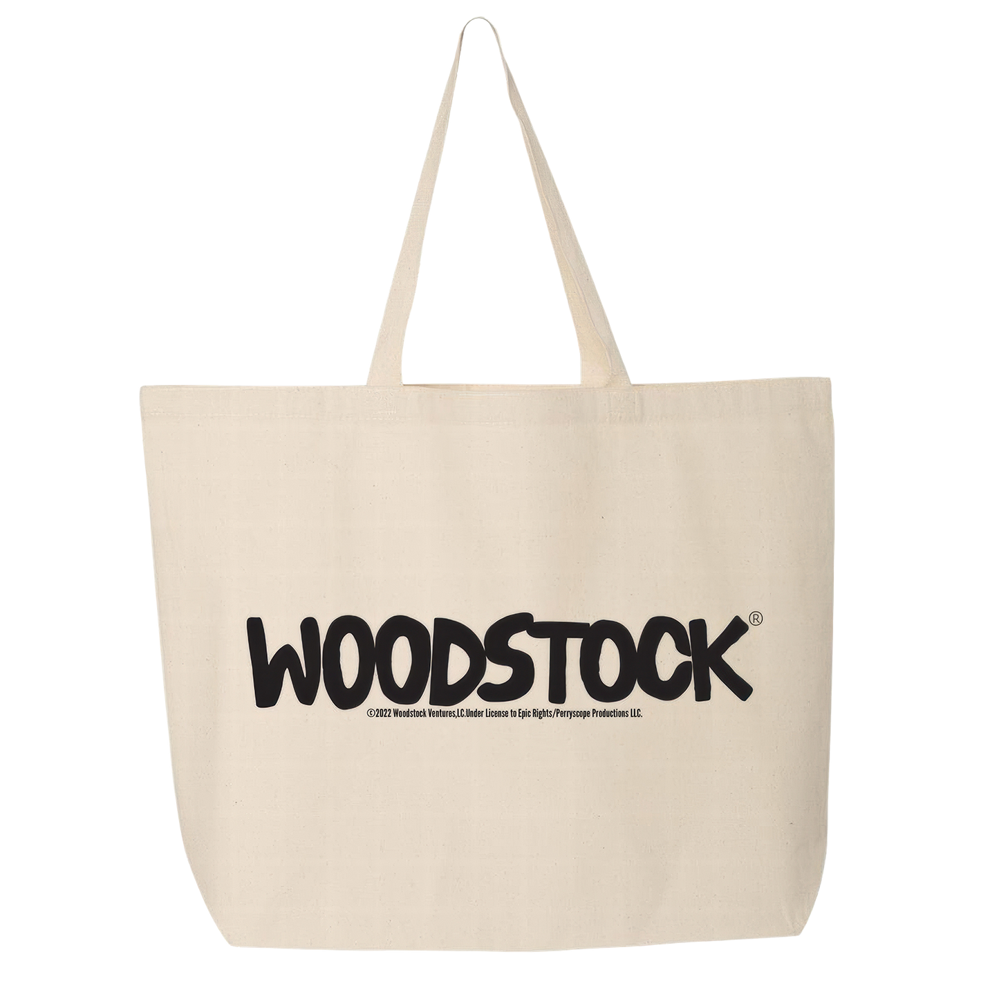 Black Logo Tote Bag