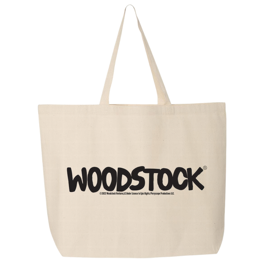 Black Logo Tote Bag