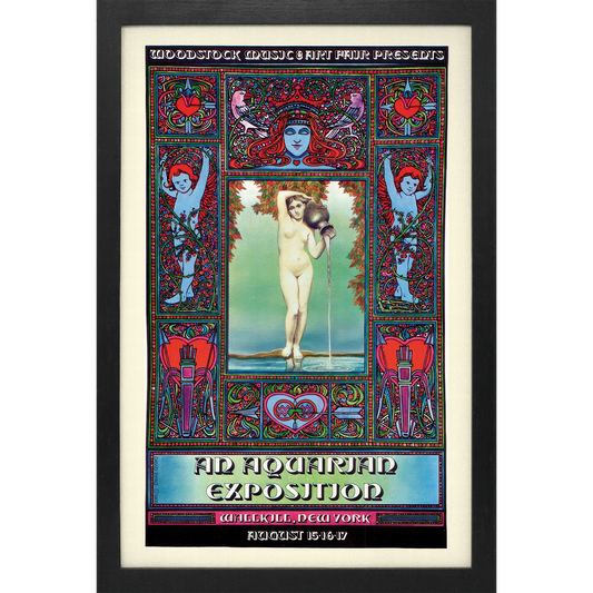 Woodstock - Aquarian Exposition 11x17 Framed Print