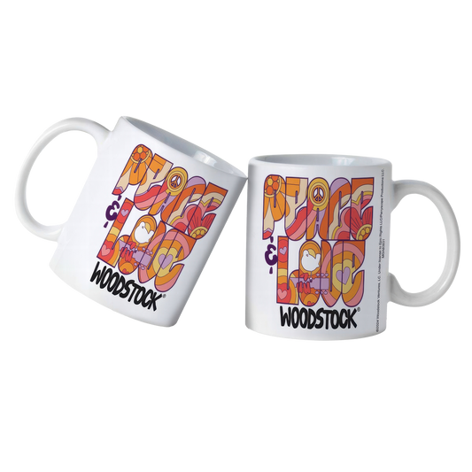 Woodstock Peace and Love Mug
