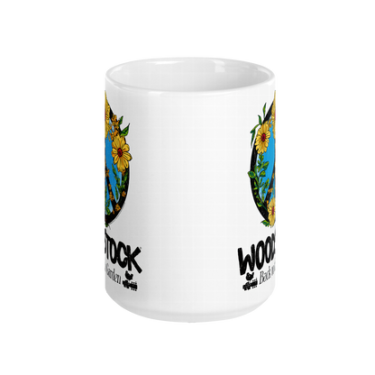 Back to the Garden Peace Sign Mug