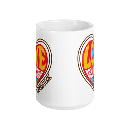 Love Revolution Heart Mug