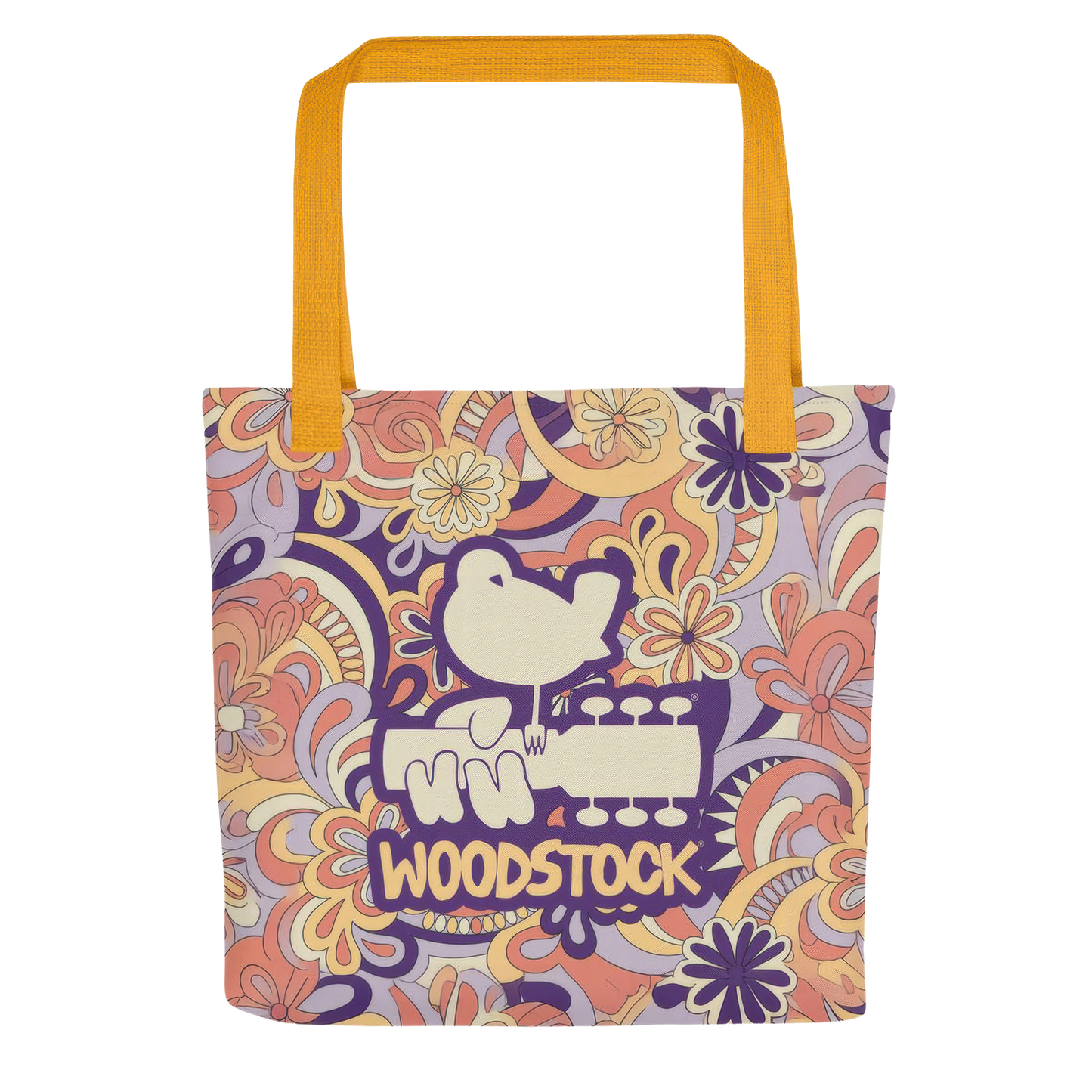 Woodstock Paisley Tote Bag