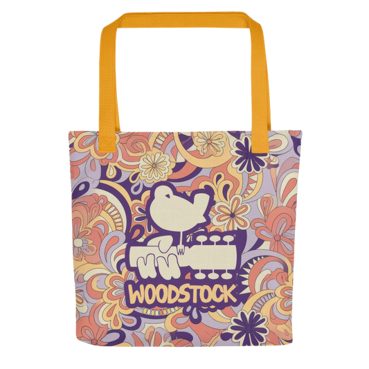 Woodstock Paisley Tote Bag