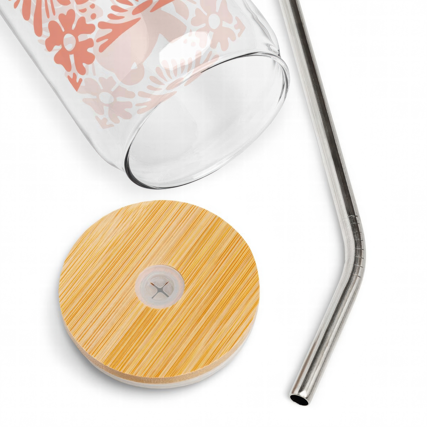 Woodstock Floral Glass Cup