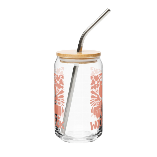Woodstock Floral Glass Cup