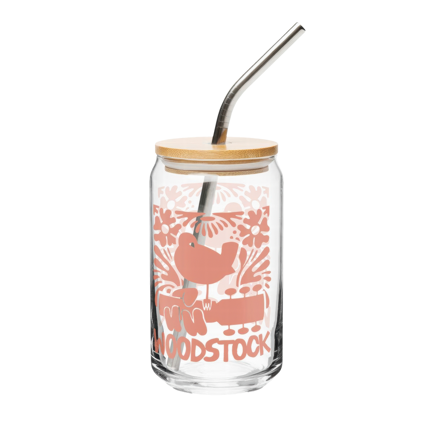 Woodstock Floral Glass Cup