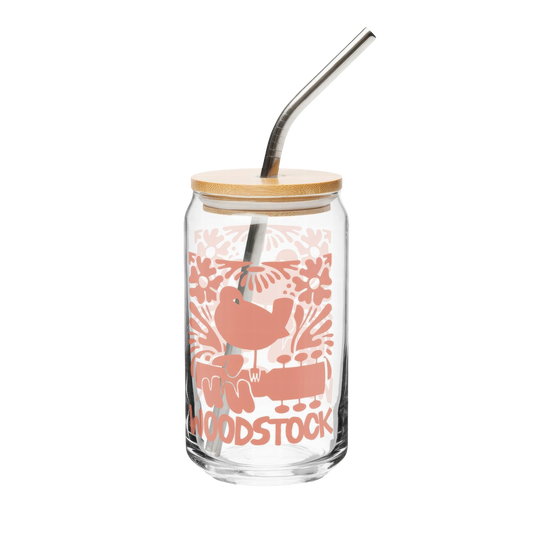 Woodstock Floral Glass Cup