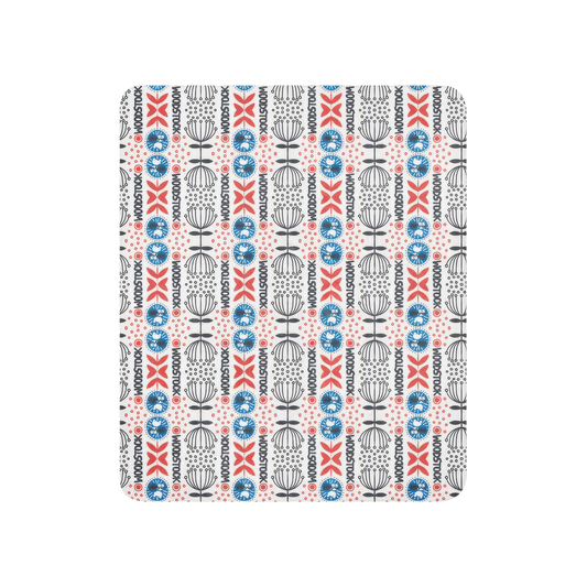 Woodstock Botanical Sherpa Blanket 50" x 60"