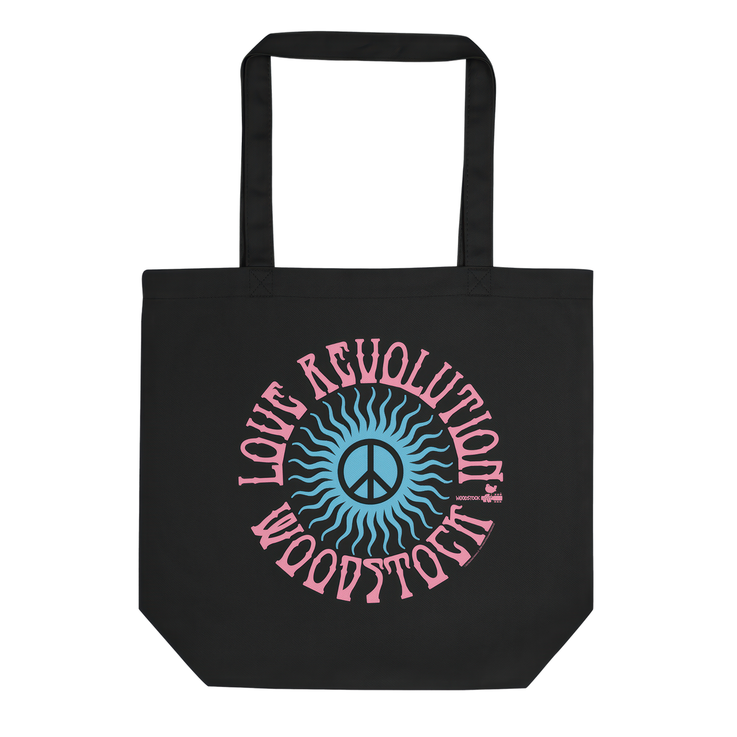Love Revolution Peace Sign Tote