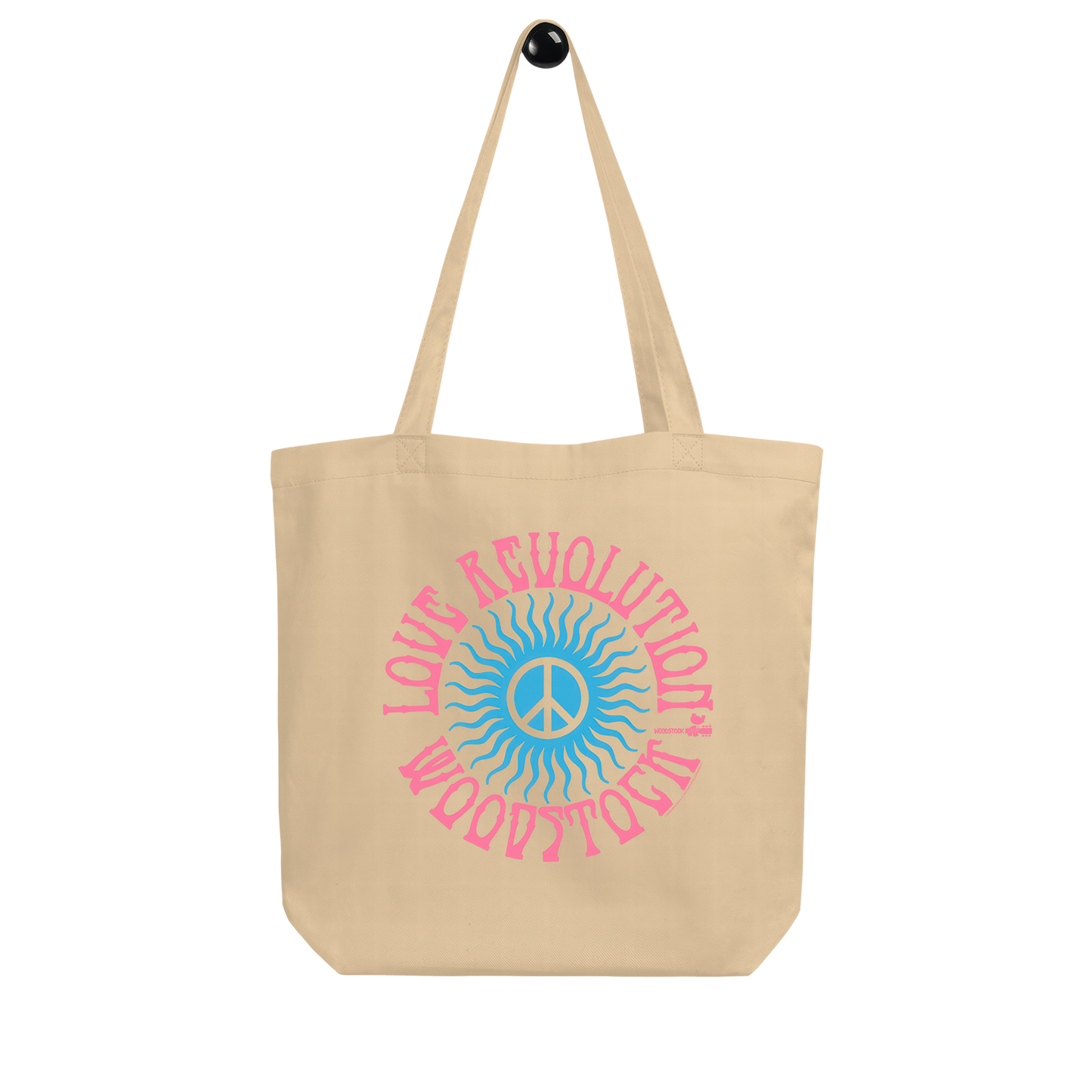 Love Revolution Peace Sign Tote