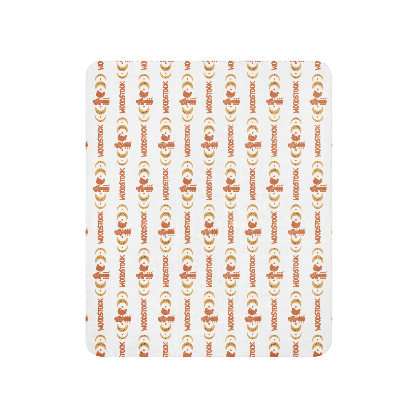 Woodstock Moon Sherpa Blanket