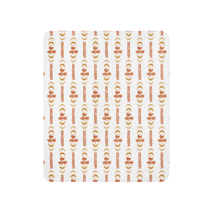 Woodstock Moon Sherpa Blanket