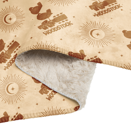 Woodstock Sun Ray Sherpa Blanket