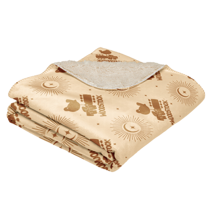 Woodstock Sun Ray Sherpa Blanket